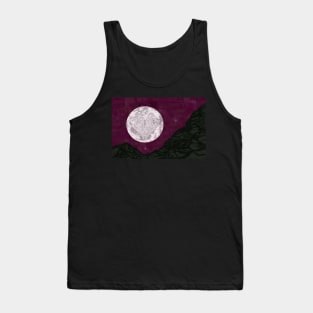 "Flying Free Moon" art design products Tank Top